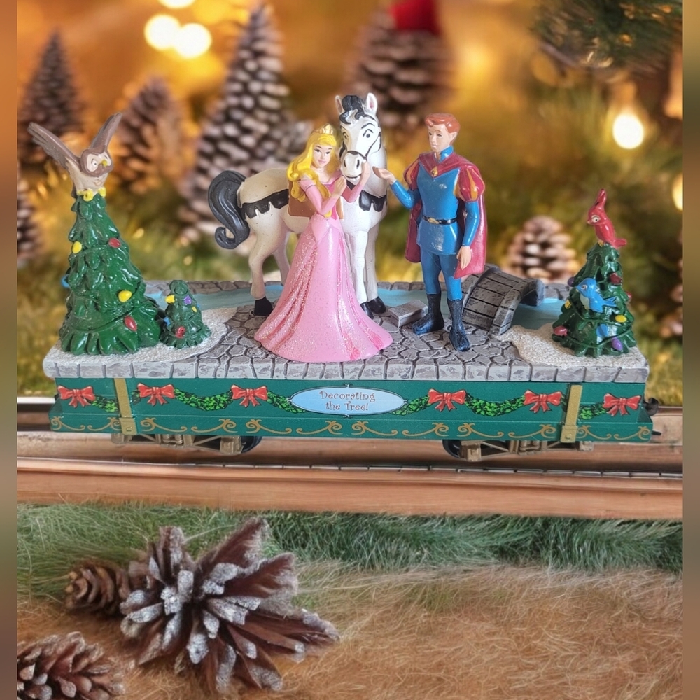 Disney Magic of the Holidays Hawthorne Village Sleeping Beauty Train Car